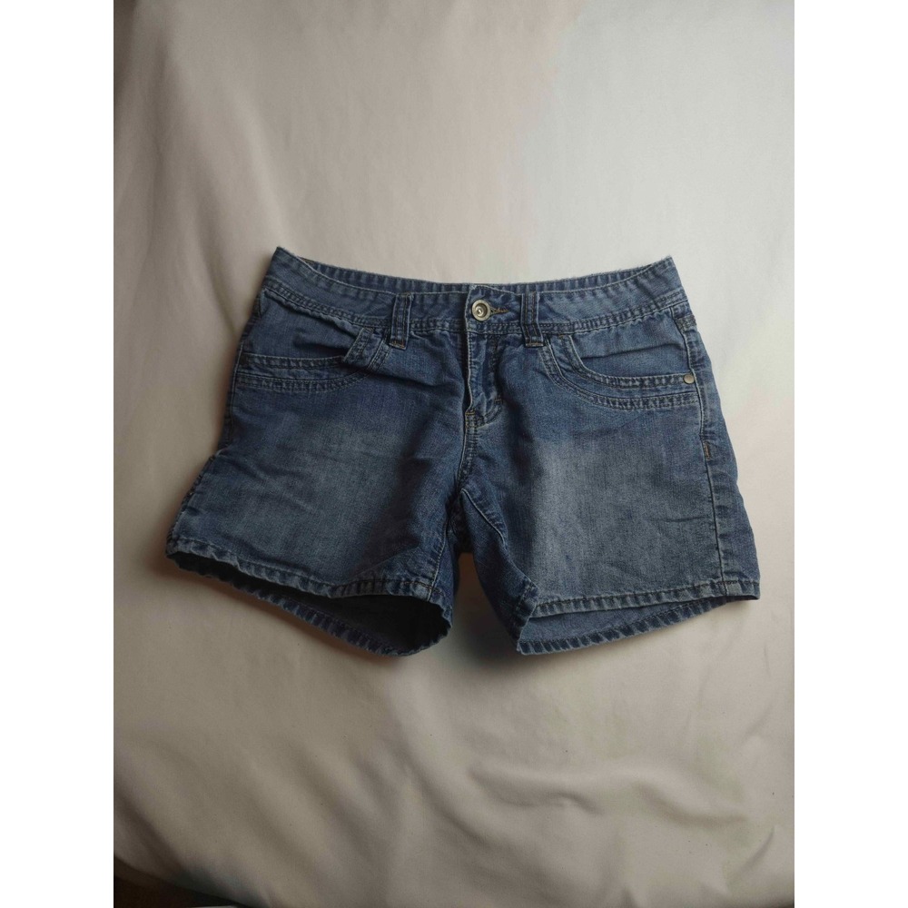Unionbay Shorts Women 5 Blue Mid Wash Denim Coastal Indie Sleaze Festival Grunge